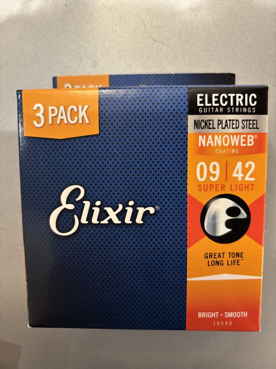 Elixir Nanoweb Long Life Trio Pack